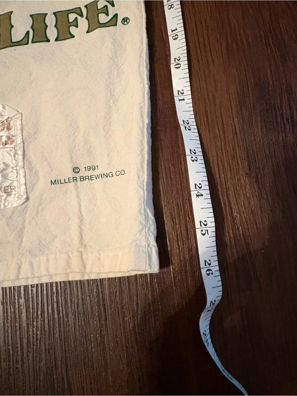 Vintage Miller High Life Graphic Logo Shorts